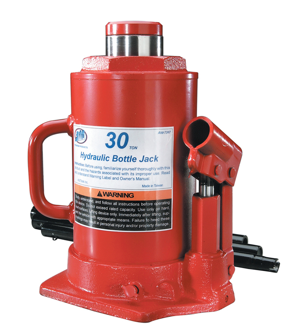 ATD7367 30Ton HeavyDuty Hydraulic Side Pump Bottle Jack ATD