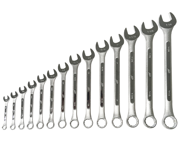 ATD Tools 1010 Large 10-Piece SAE Combo Wrench Set