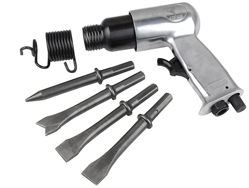 ATD Tools 5736 6 Pc Extra Long Air Hammer Drift Set 