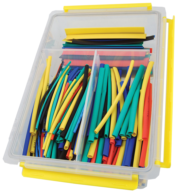 381 pc Heat Shrink Wire Wrap Assortment Set Tubing Electrical Connection Cable 