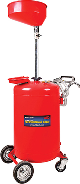 ATD-52030 - 30 Gallon Pressurized Oil Drain - ATD Tools, Inc.
