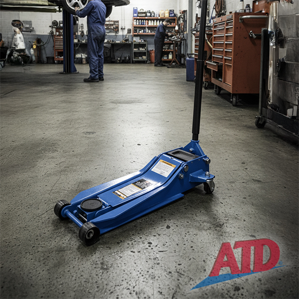 3.5-Ton Extra Long & Extra Low-Reach Service Jack