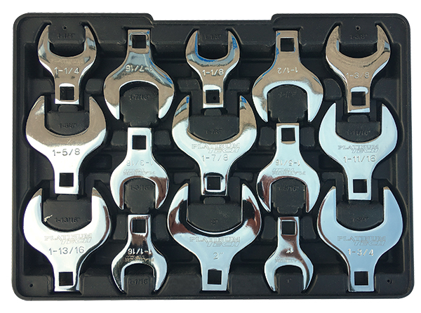 ATD Tools 1190 11-Piece Metric Crowfoot Wrench Set 