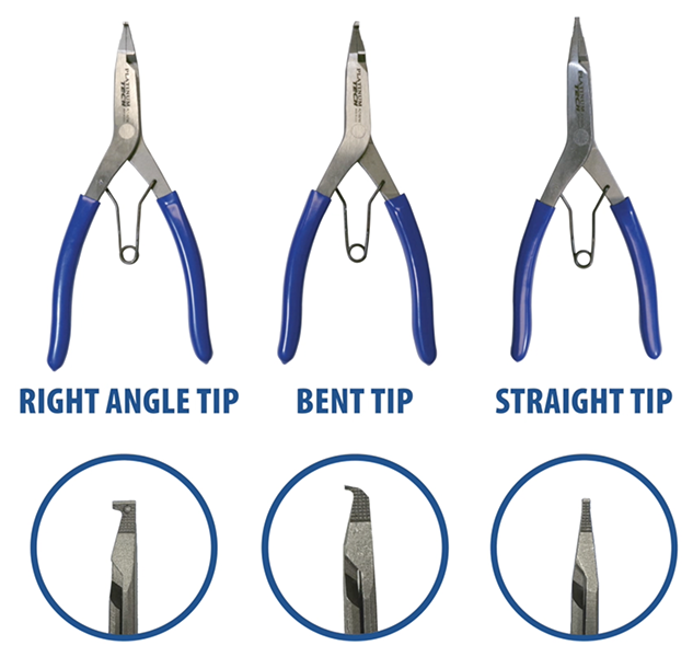 3 Pc. Lock Ring Pliers Set