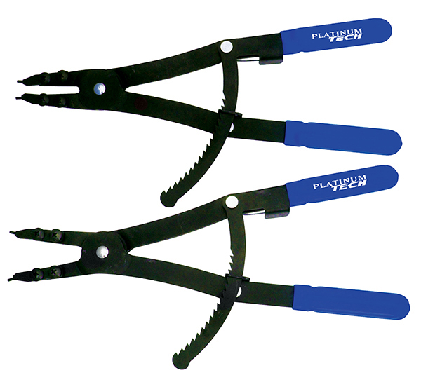 Mechanic Tools Cal Hawk 11-Piece - Heavy Duty Internal/External Pliers Kit Snap Ring Pliers Set